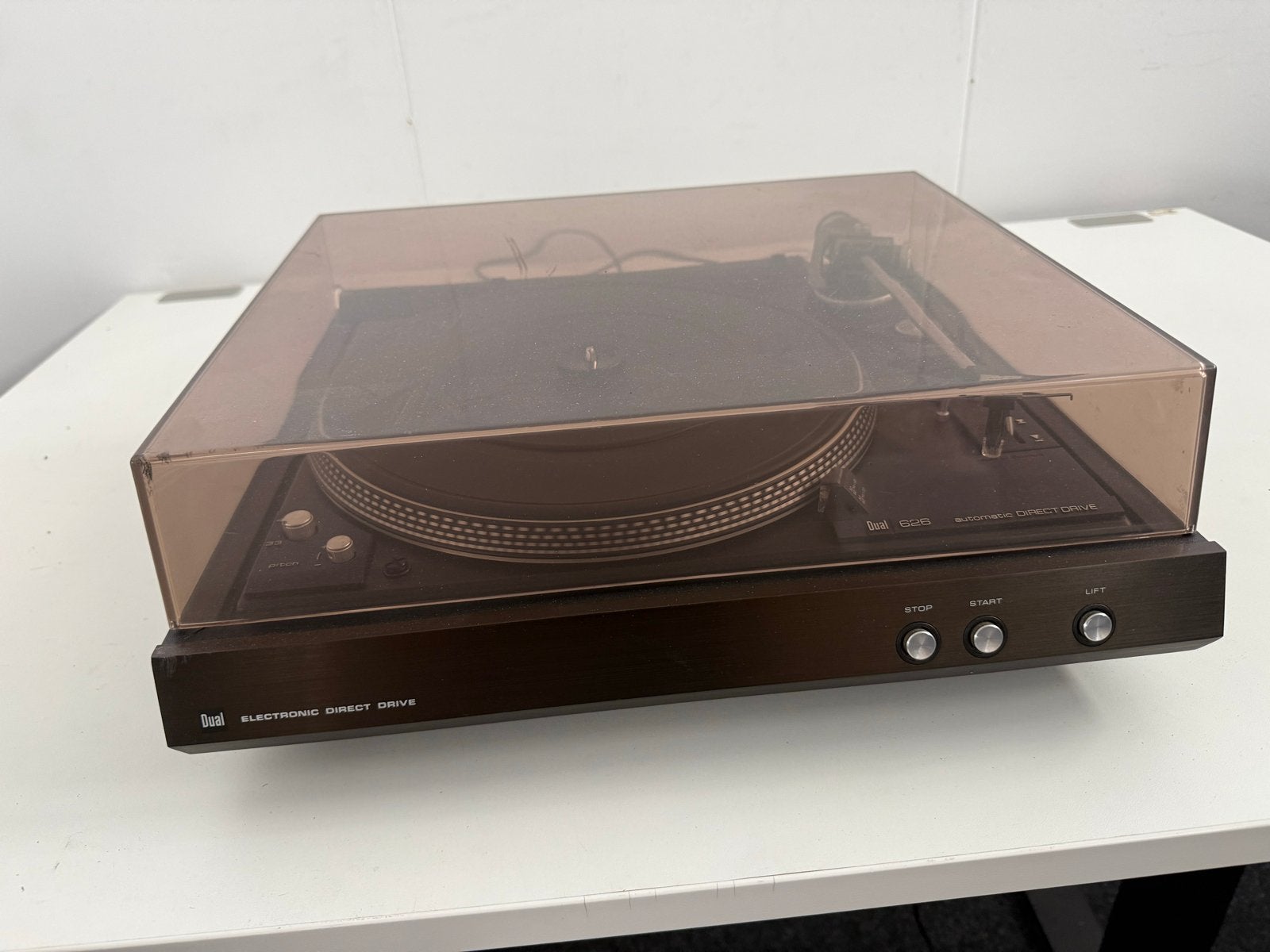 Dual 626 Automatische Direct Drive Platenspeler, Ophalen, Gebruikt, Automatisch, .