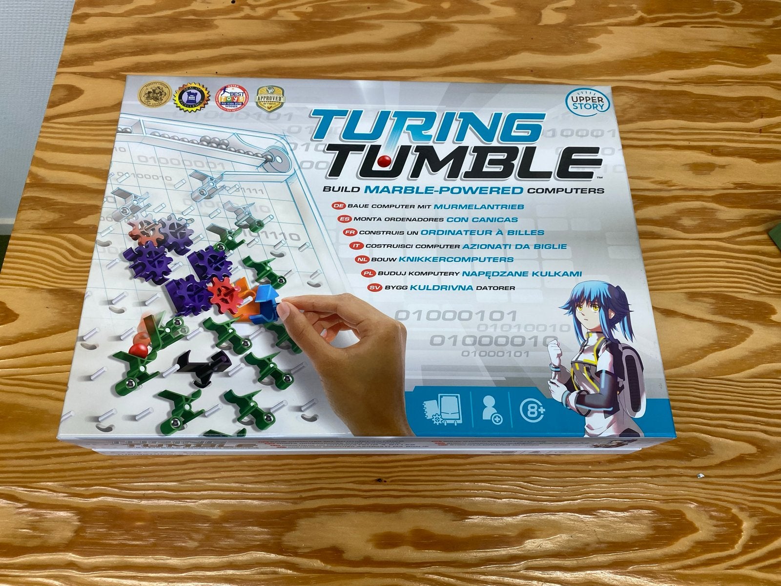 Turing Tumble: Bouw knikkercomputers, Ophalen, Zo goed als nieuw, Bouwen