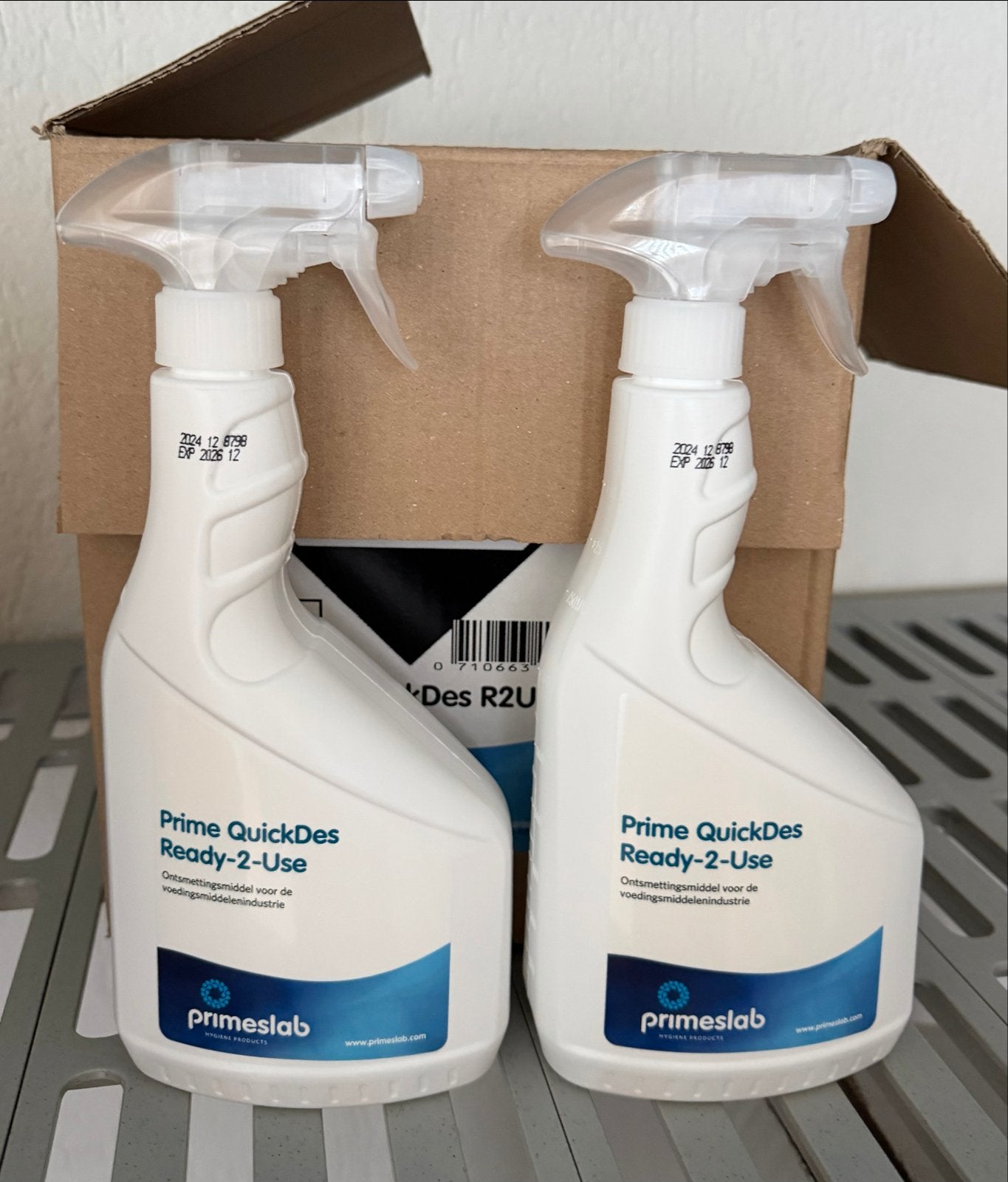 Prime QuickDes Ready-2-Use desinfectiemiddel, Huis en Inrichting, Schoonmaakartikelen, Ophalen, Schoonmaakmiddel