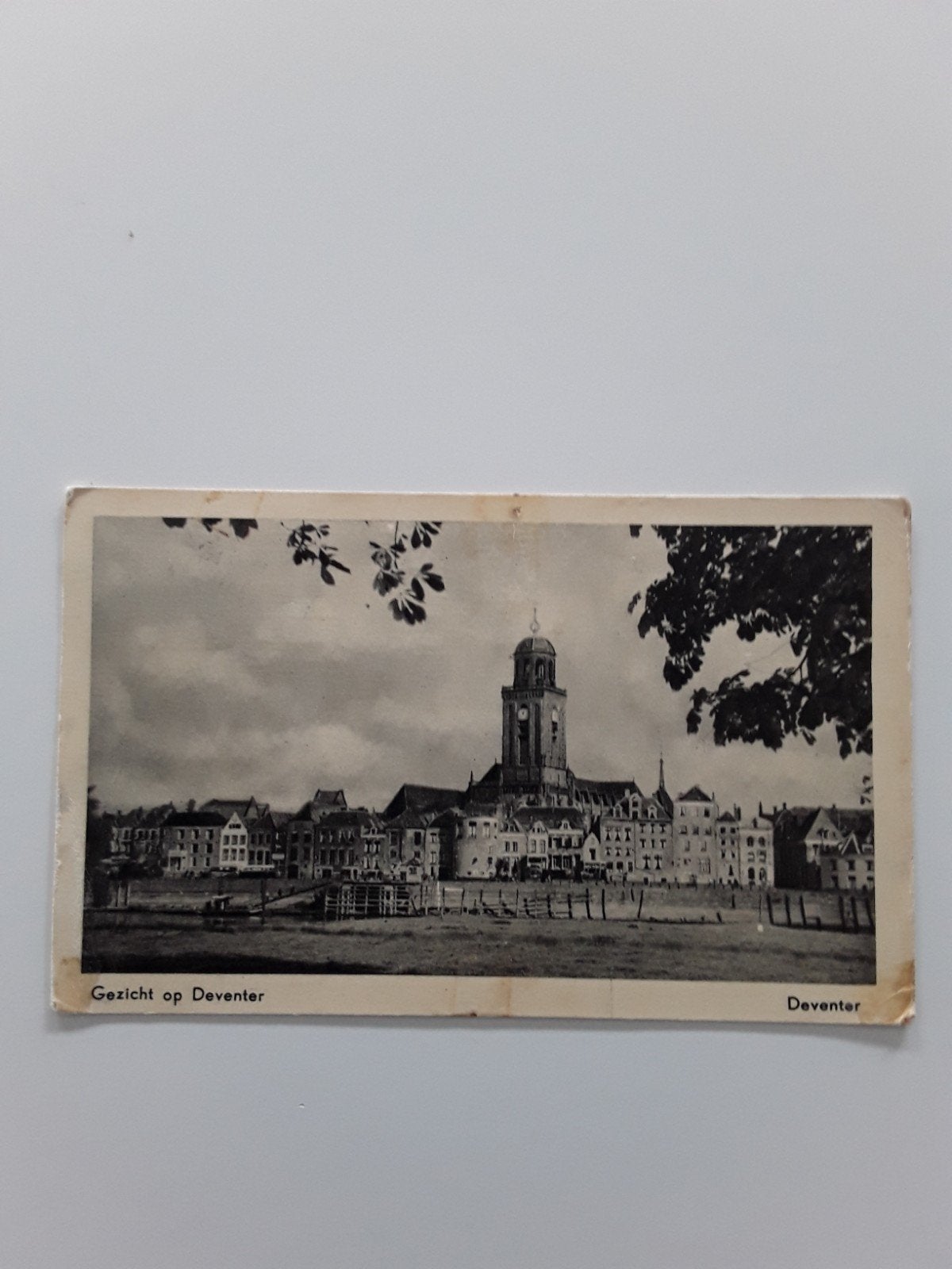 Deventer, Verzamelen, Ansichtkaarten | Nederland, Ophalen of Verzenden, 1940 tot 1960, Gelopen, Overijssel