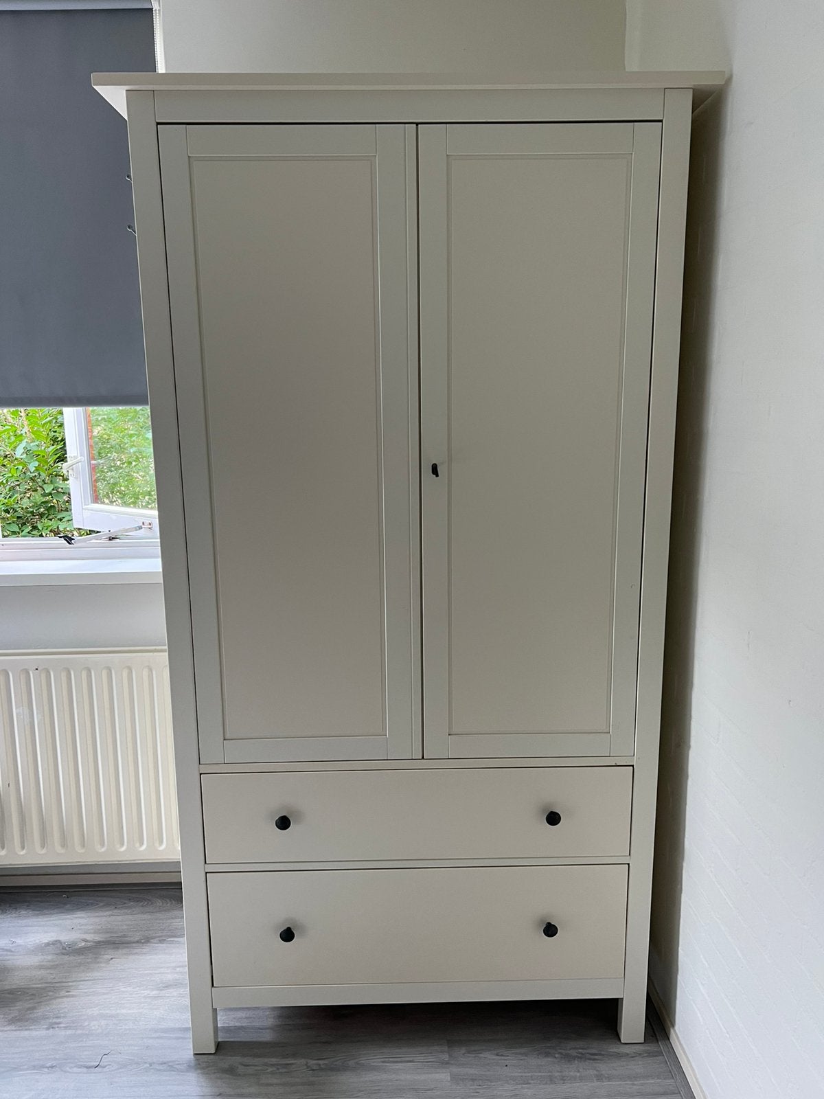 Hemnes kledingkast wit, Huis en Inrichting, Kasten | Kledingkasten, Gebruikt, 100 tot 150 cm, Wit, 150 tot 200 cm