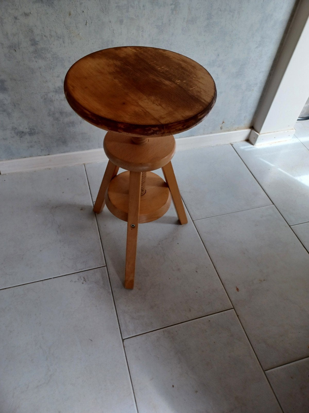 pianokruk, Ophalen, In hoogte verstelbaar, Hout