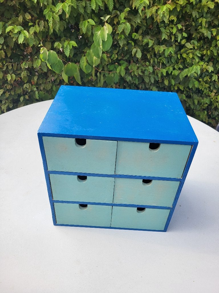IKEA ladenkastje met zes laatjes, Ophalen, Minder dan 50 cm, Gebruikt, 5 laden of meer