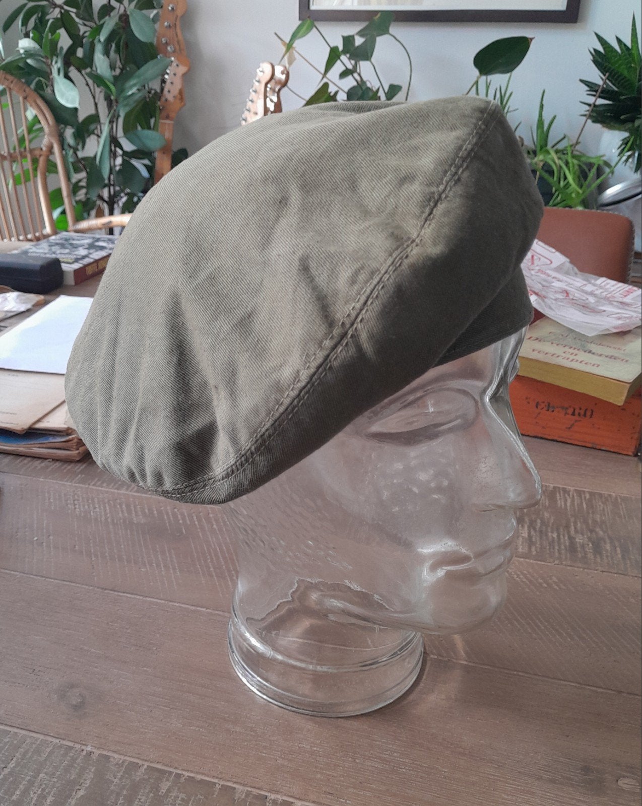 DKG Tropenbaret KL/ KNIL, Ophalen of Verzenden, Landmacht, Nederland, Helm of Baret