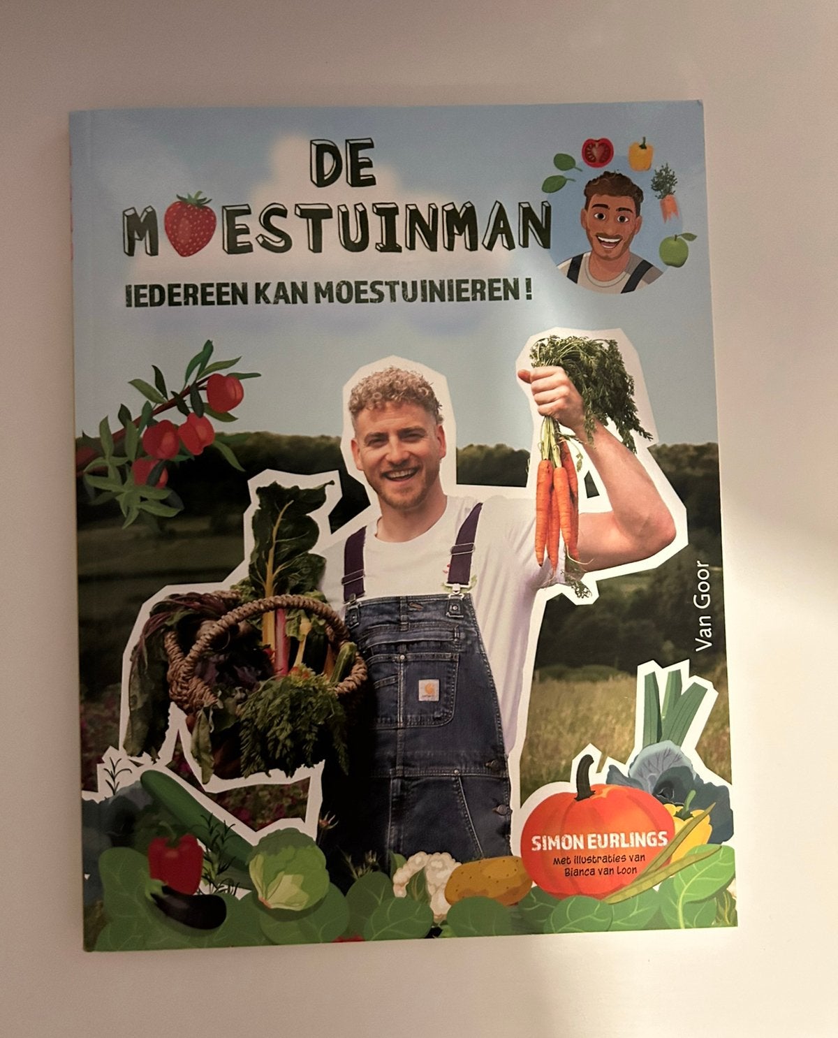 De Moestuinman: Iedereen kan moestuinieren! (Simon Eurlings), Ophalen, Nieuw, Moestuin