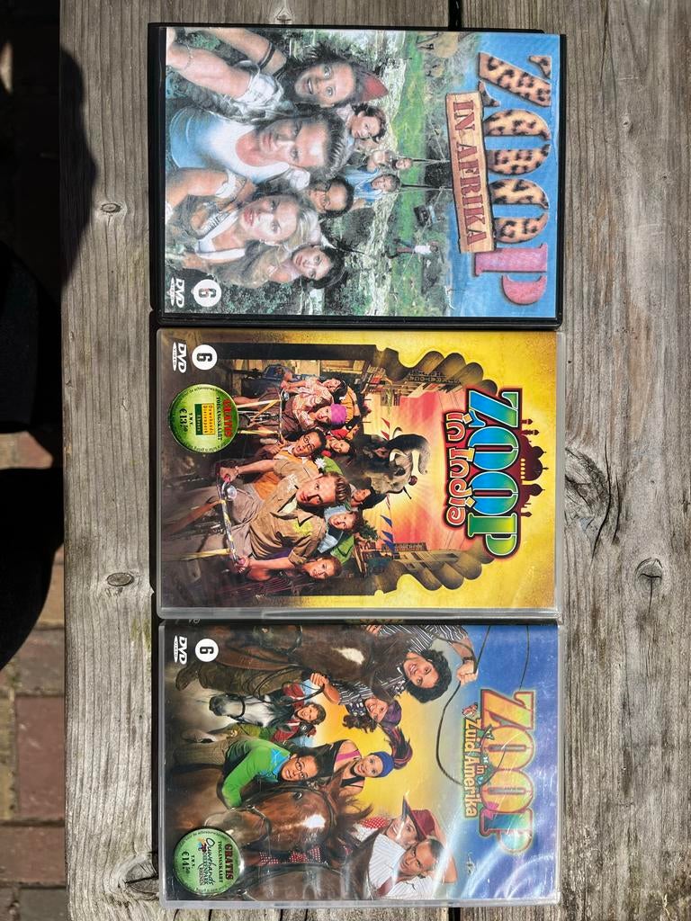Zoop DVD Boxset: In Afrika, In India, In Zuid-Amerika, Avontuur, Gebruikt, Boxset, Ophalen of Verzenden