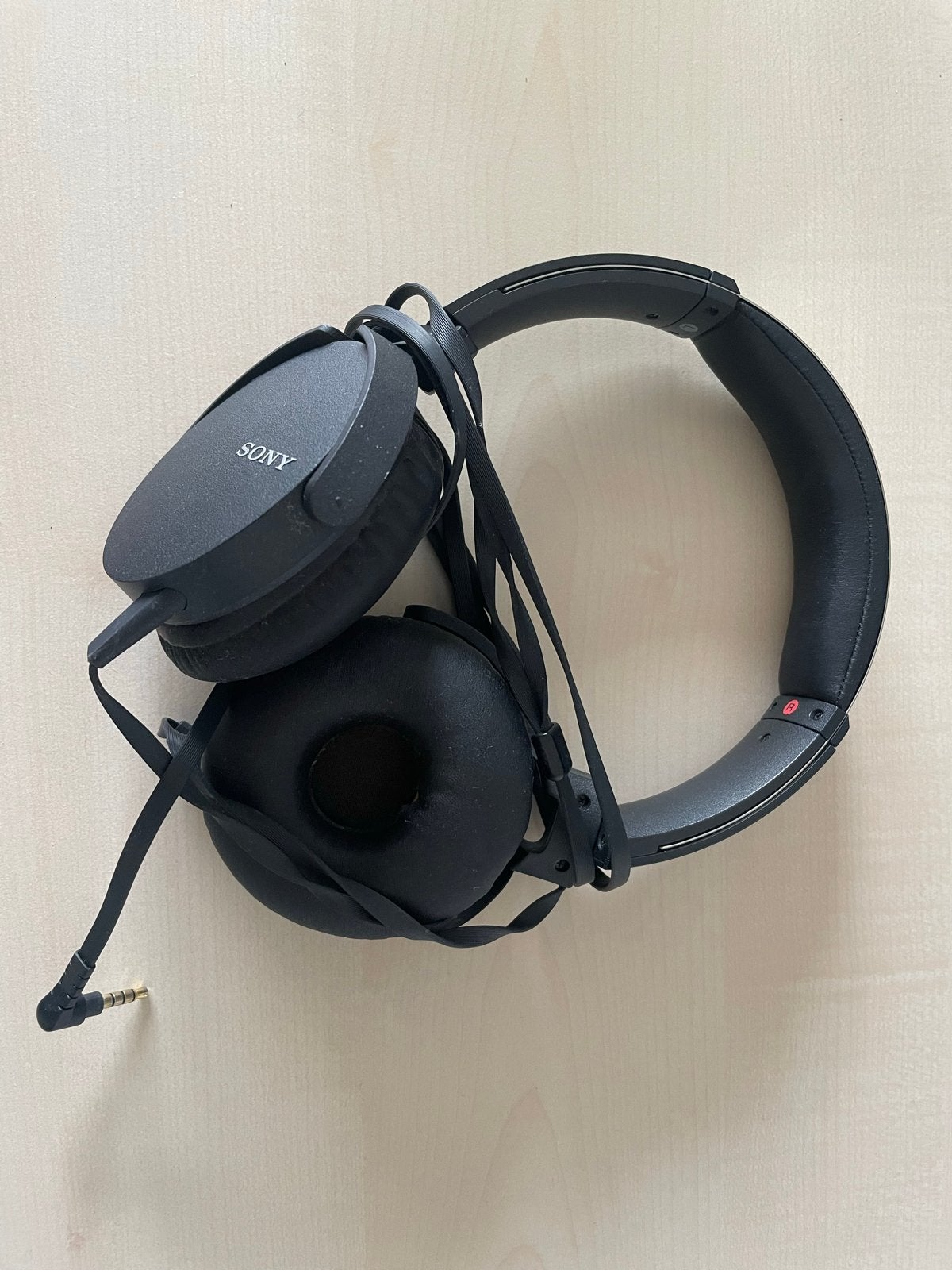 Sony MDR-XB550AP On-ear Koptelefoon - Zwart, Audio, Tv en Foto, Gebruikt, Extra bas, On-ear, Ophalen of Verzenden
