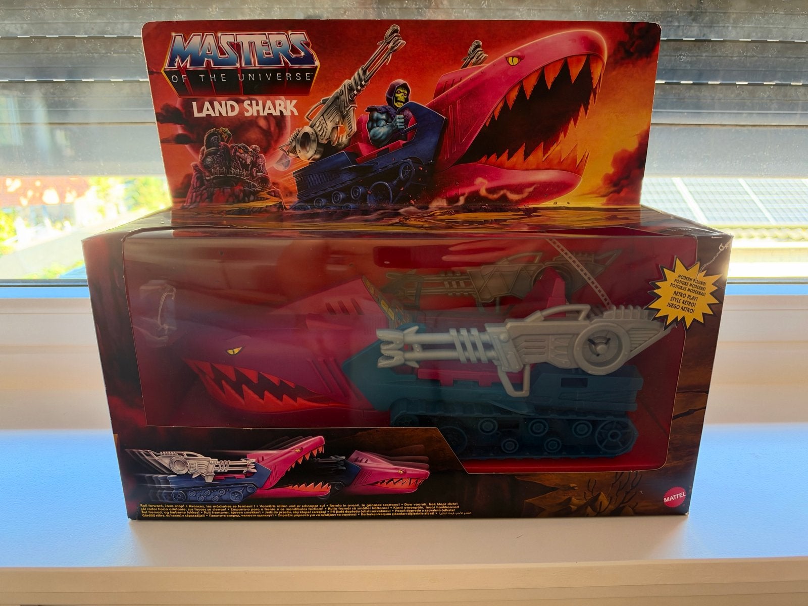 Masters of the Universe Land Shark He-Man Mattel MOTU, Kinderen en Baby's, Ophalen of Verzenden, Zo goed als nieuw