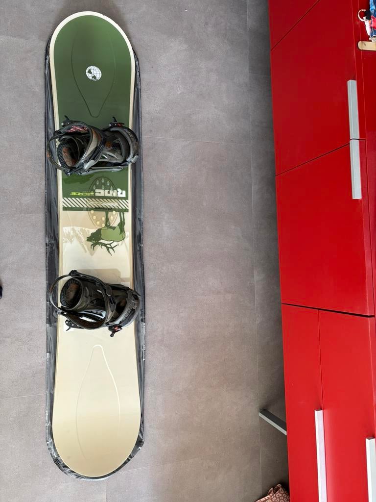 RIDE snowboard en bindingen, Ophalen, Gebruikt, Board