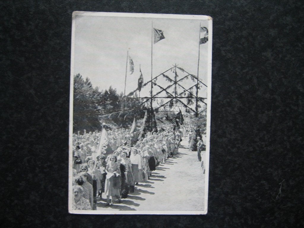 VIERHOUTEN  Landdag Vrouwenbond N.V.V. 1951 grootformaat, Ophalen of Verzenden, 1940 tot 1960, Gelderland