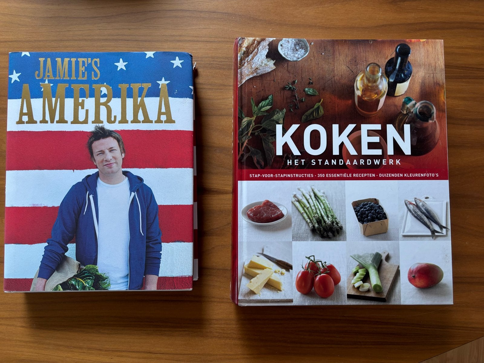 Jamie's Amerika & Koken Het Standaardwerk - Kookboeken, Boeken, Kookboeken, Ophalen of Verzenden, Gelezen, Overige gebieden, Hoofdgerechten