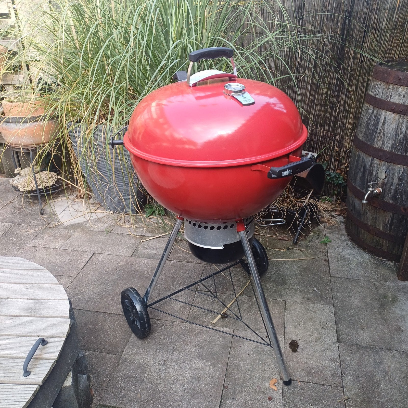 Zeer mooie Limited Edition Weber Master Touch, Ophalen, Zo goed als nieuw, Weber