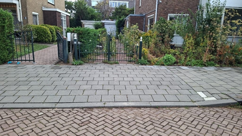 poort hekwerk oprit, Tuin en Terras, Ophalen, Gebruikt, IJzer, Sierhekwerk