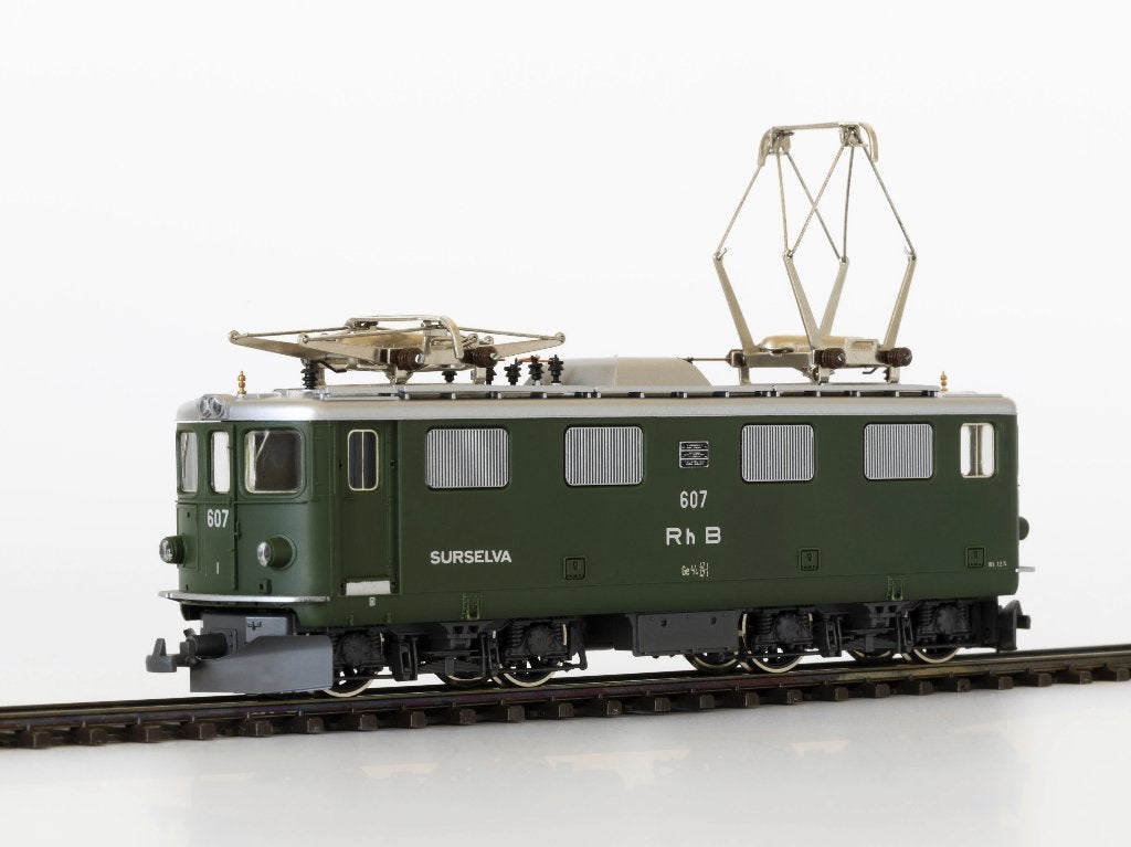Nieuwe Bemo RhB E Lok Ge 4/4 I 607 "SURSELVA" (H0m), Overige merken, Nieuw, Ophalen of Verzenden, Analoog