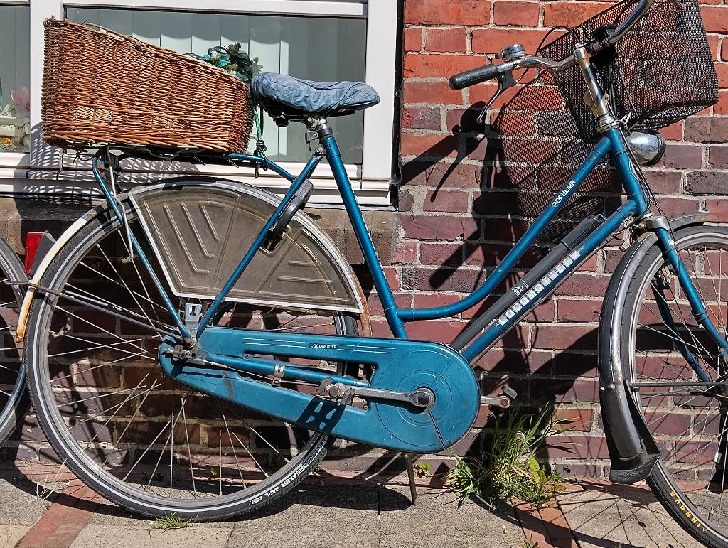 Locomotief populair (Gazelle), Fietsen en Brommers, Fietsen | Dames | Damesfietsen, Ophalen, Versnellingen, Gazelle, Trommelrem
