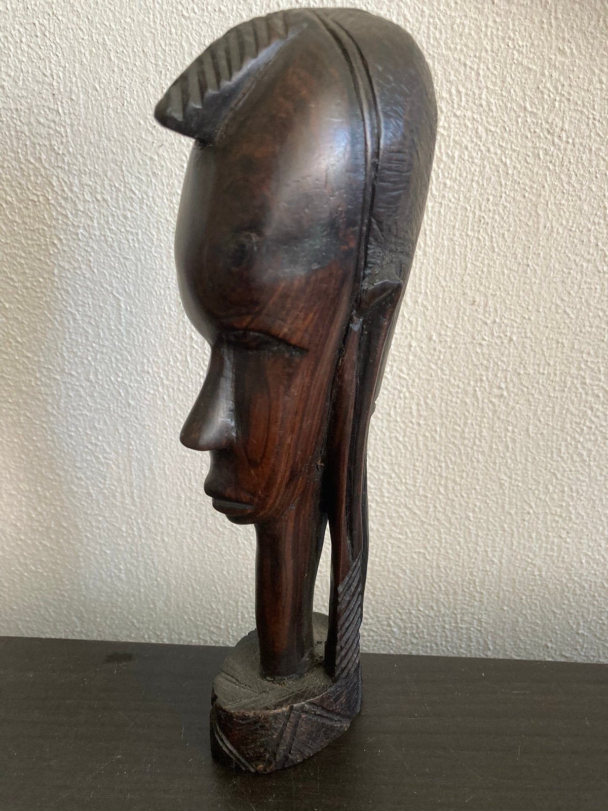Gestileerd hardhouten beeld: Makonde of Maasai stijl, Ophalen of Verzenden