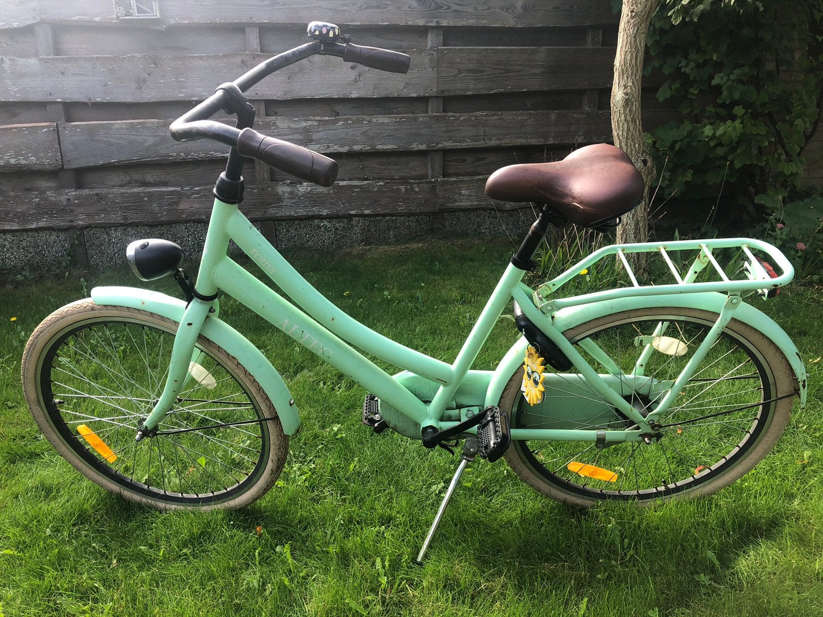 24 inch meisjes fiets terugtraprem, Ophalen, Gebruikt, Terugtraprem, 24 inch