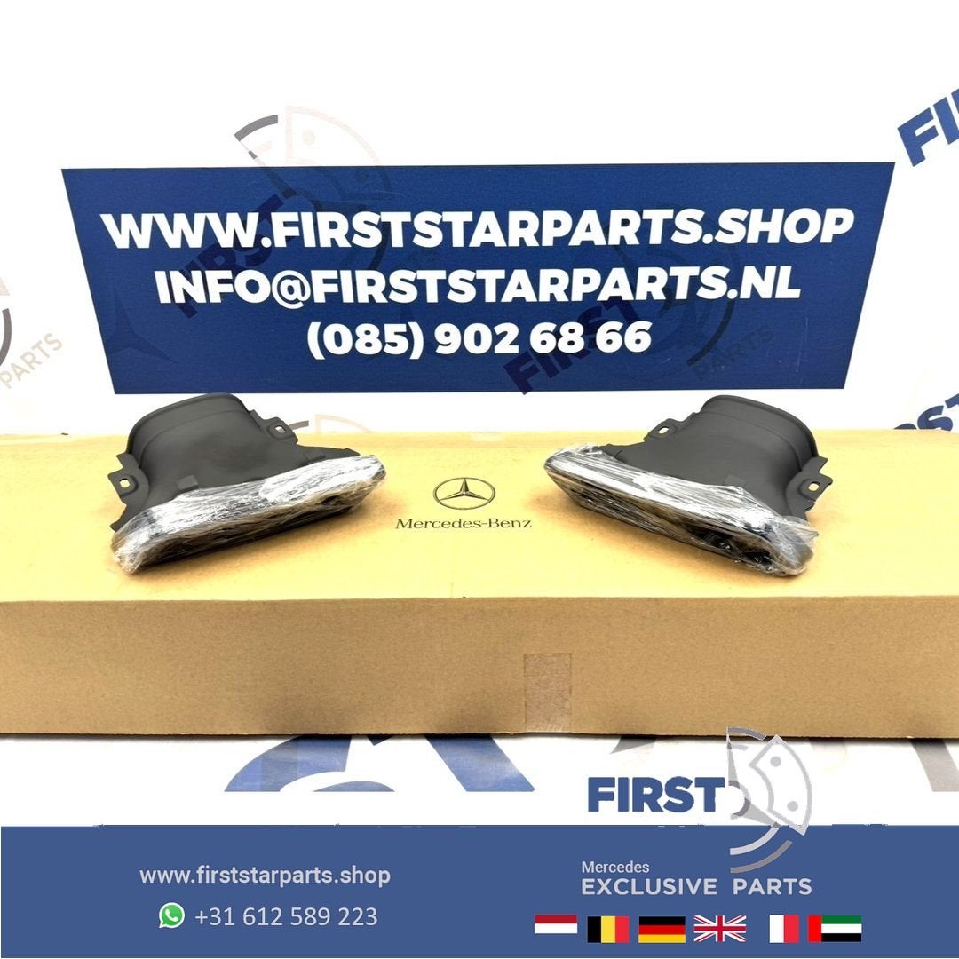 E63 E63s UITLAAT SIERSTUKKEN SET voor Mercedes E KLASSE 63 A, Gebruikt, -, Ophalen of Verzenden, -