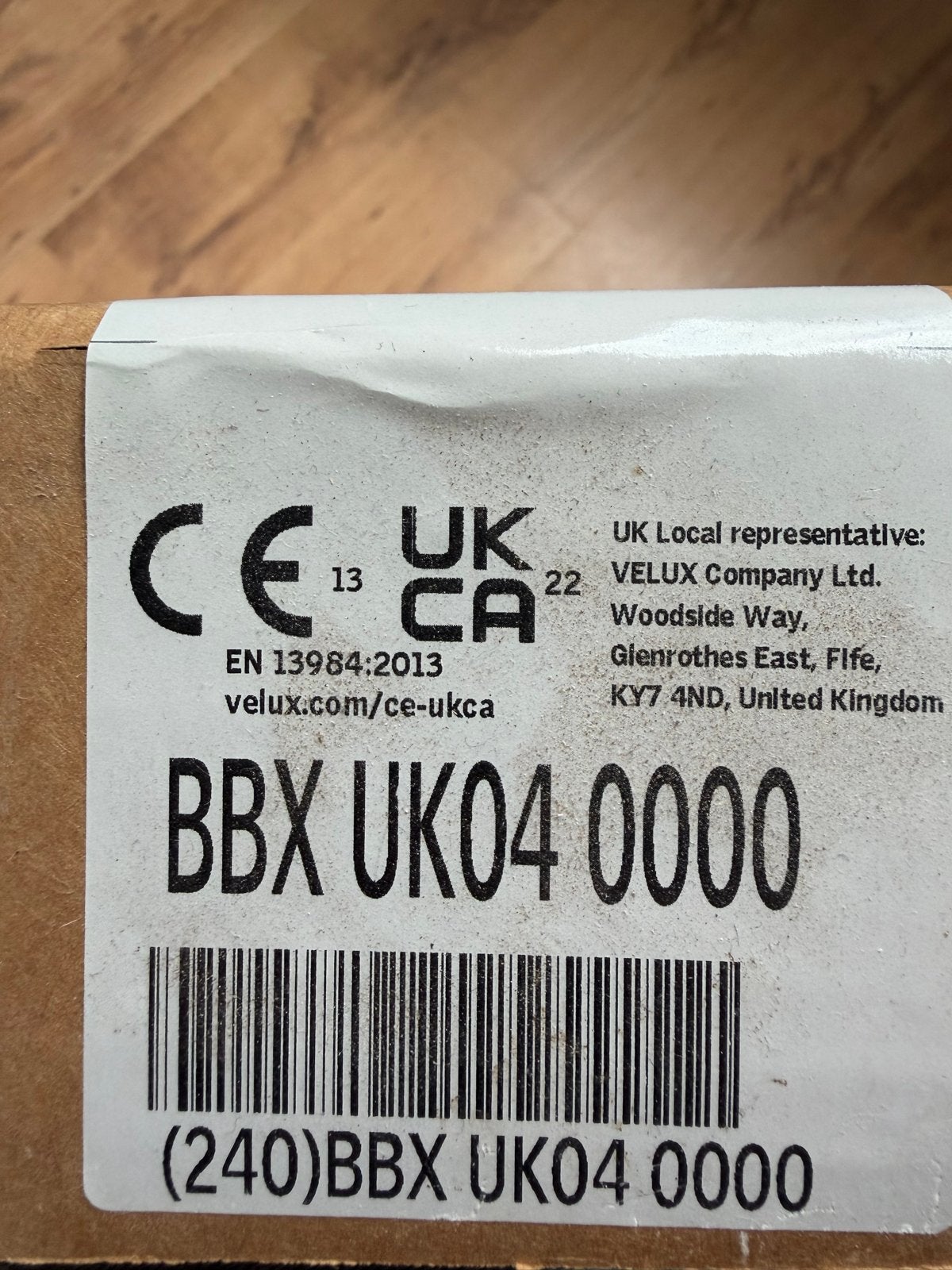 !!Nieuw!! Velux BBX dampremmende folie UK04/U04, Overige materialen, Nieuw, Ophalen of Verzenden, Minder dan 5 m²