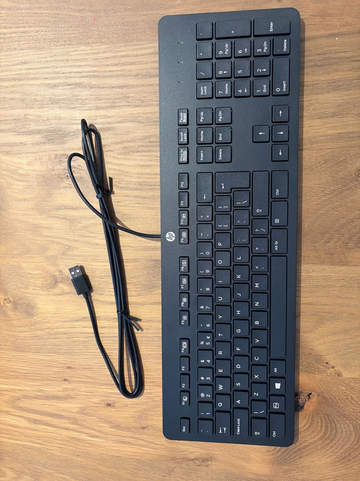 Nieuw HP Toetsenbord - Bedraad Qwerty Indeling, Computers en Software, Toetsenborden, Ophalen, Nieuw, Qwerty, Numeriek gedeelte
