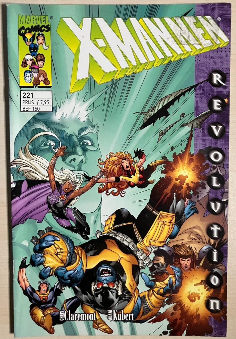 X-Mannen, nr. 221, 2000, Marvel Comics, Eén comic, Amerika, Ophalen of Verzenden, Zo goed als nieuw