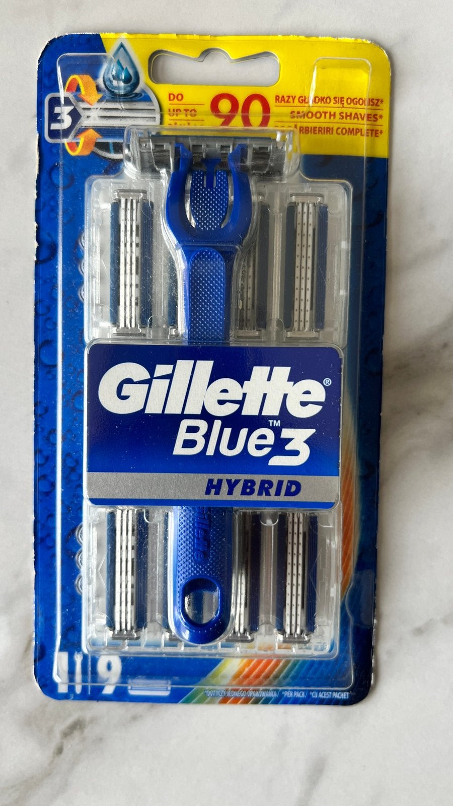 Gillette Blue3 Hybrid Scheermesje - Nieuw in verpakking, Ophalen of Verzenden, Nieuw, Overige typen