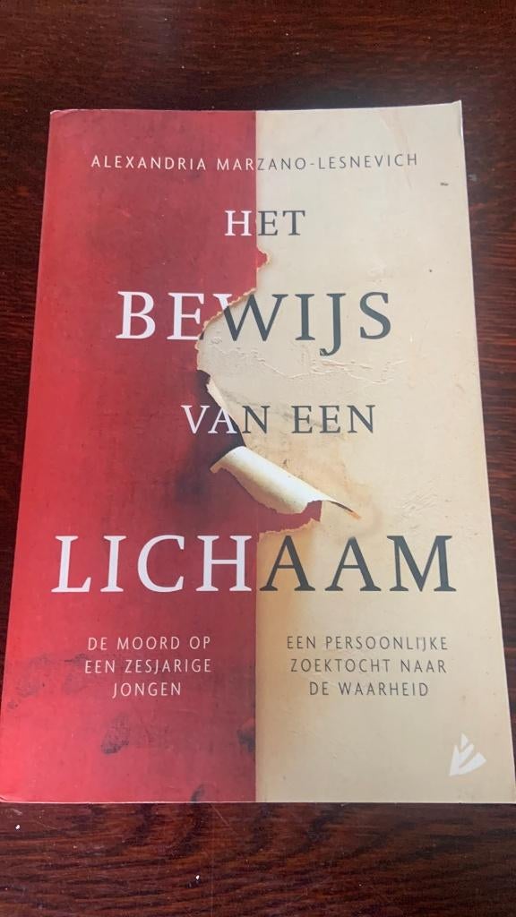 Alexandria Marzano-Lesnevich - Het bewijs van een lichaam, Ophalen of Verzenden