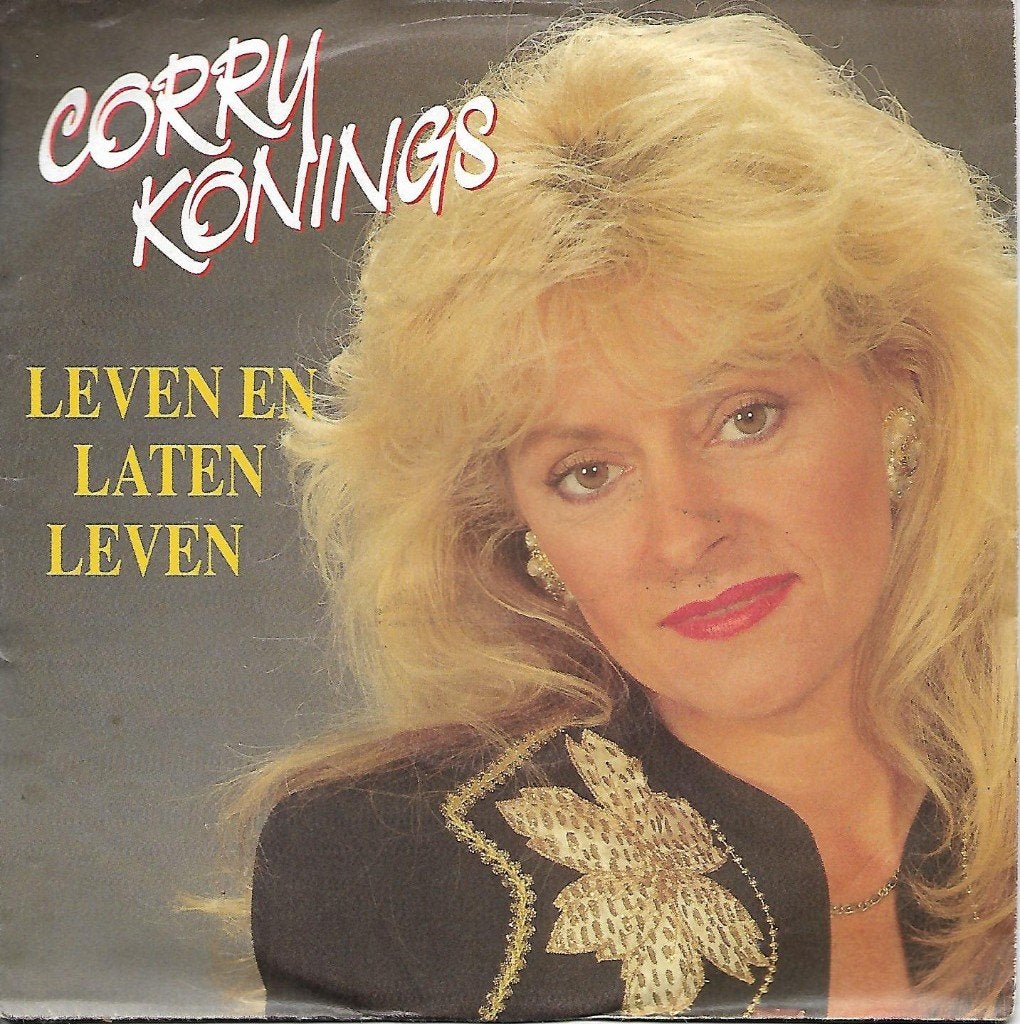 Corry Konings - Leven en laten leven, Cd's en Dvd's, Ophalen of Verzenden, Gebruikt, 7 inch, Nederlandstalig