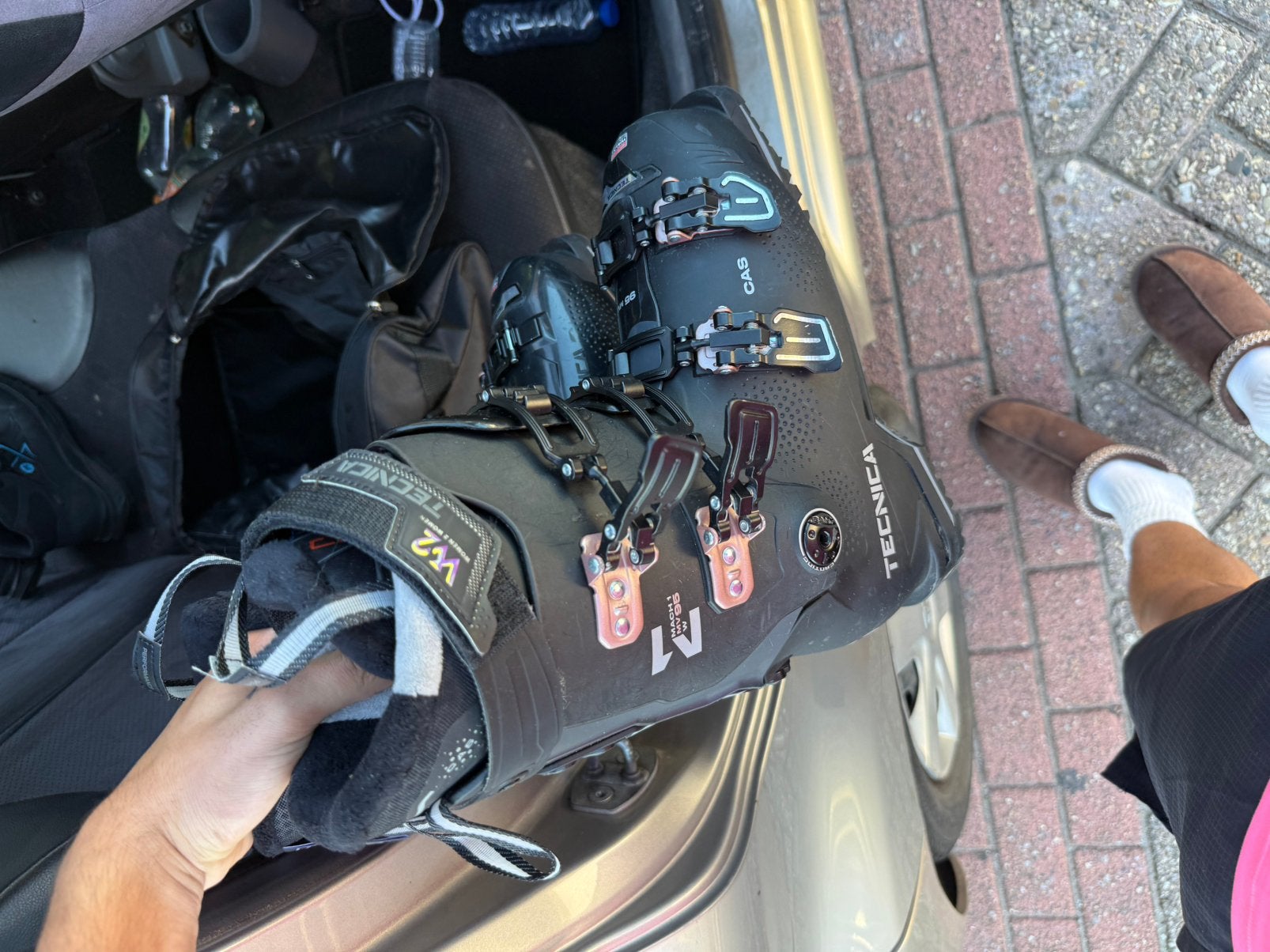 Ski'schoenen Tecnica Mach Sport, 160 tot 180 cm, Zo goed als nieuw, Skiën, Ski's