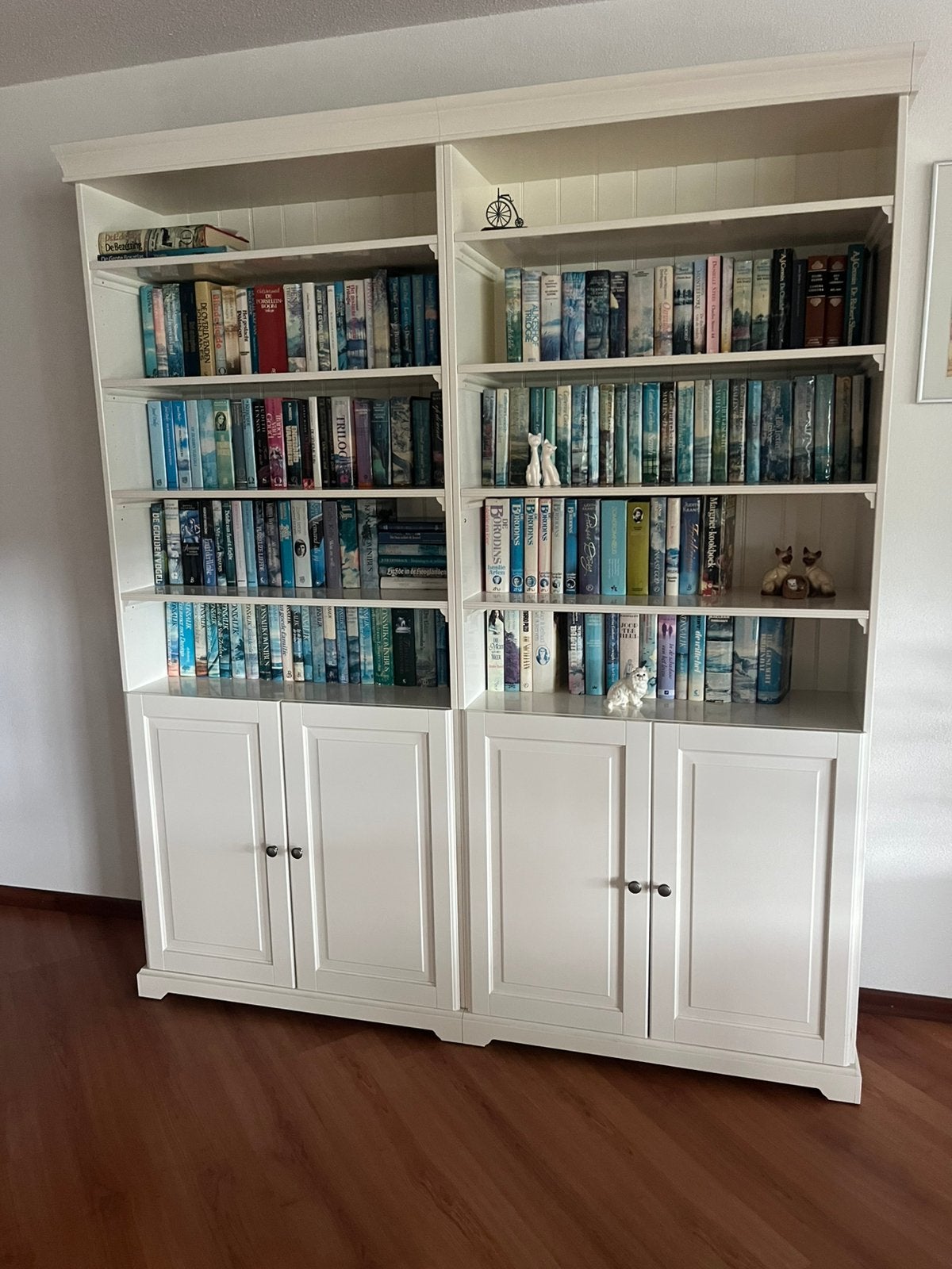 Mooie dubbele boekenkast met veel ruimte, Ophalen, Gebruikt, 200 cm of meer, 150 tot 200 cm