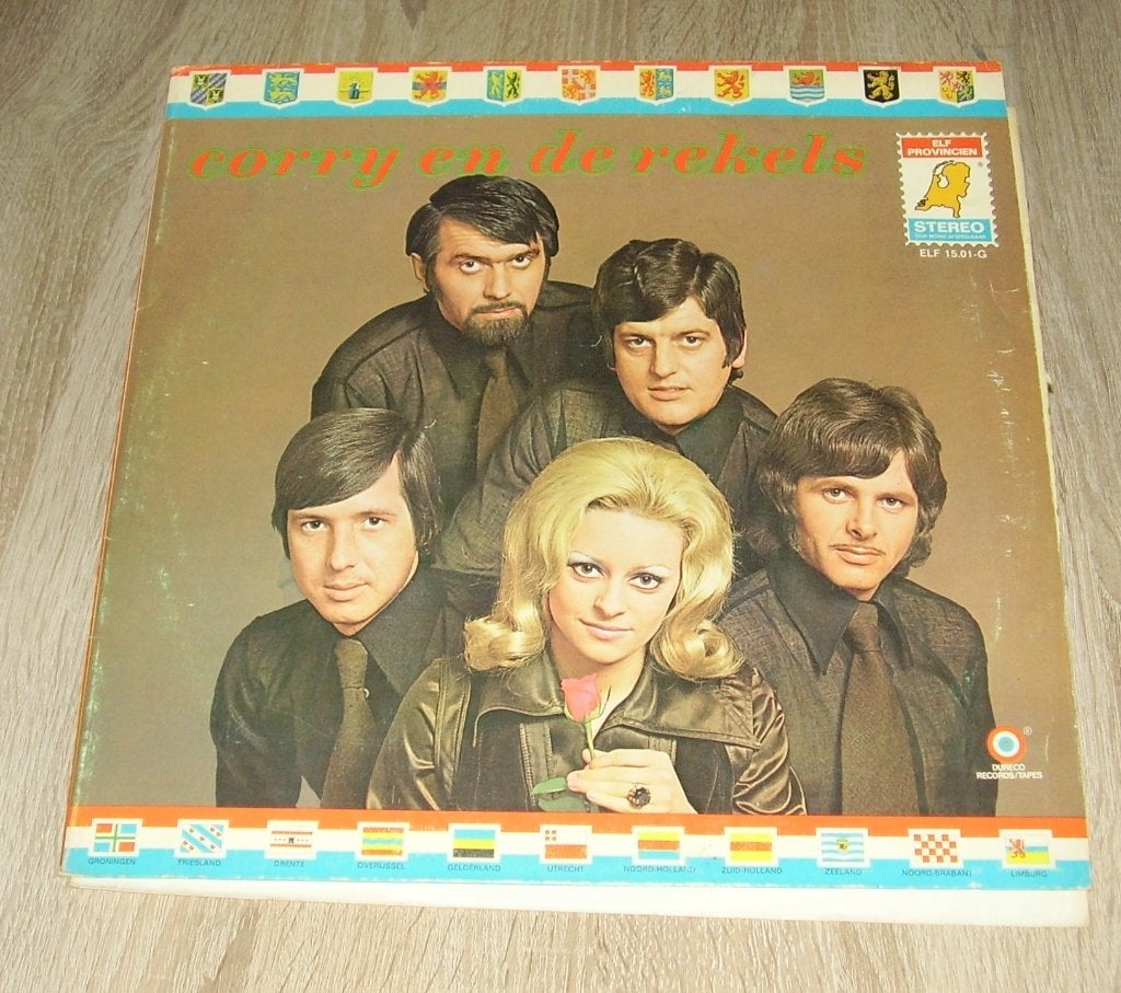 LP - Corry En De Rekels - debuut-LP, Cd's en Dvd's, Vinyl | Pop, Gebruikt, Pop, LP, Beschermende buitenhoes, 12 inch, Ophalen of Verzenden
