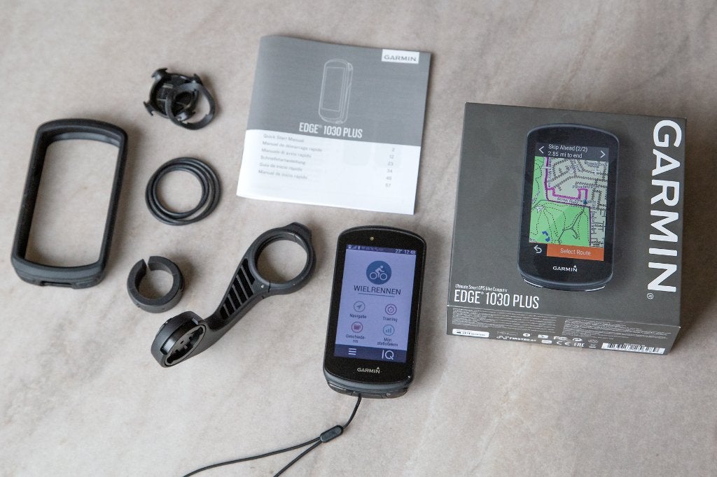 Garmin Edge 1030 plus met houders en hoesje, Ophalen of Verzenden, GPS, Zo goed als nieuw