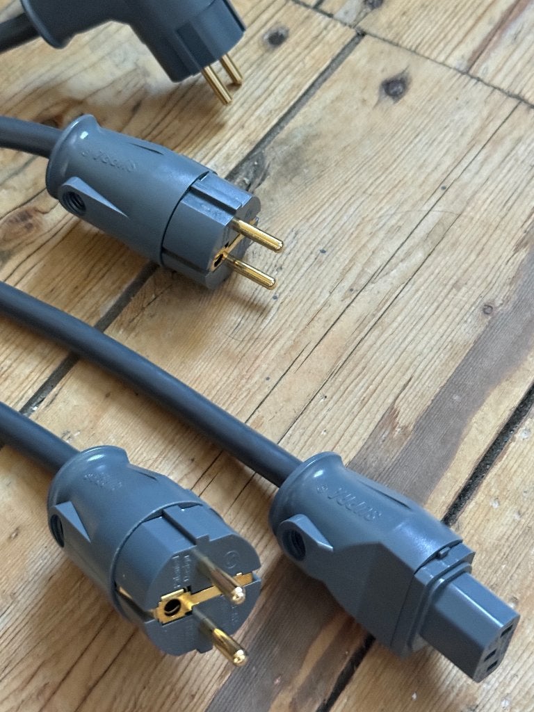 Supra LoRad SPC 3 x 2,5 mm2 Stroomkabels / Netkabels 1 meter, Ophalen of Verzenden, Gebruikt, Minder dan 2 meter, Overige kabels