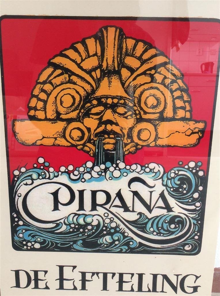 de EFTELING de Pirana Kunst Affiche Poster, Verzamelen, Verzenden, Nieuw, Beeldje of Poppetje