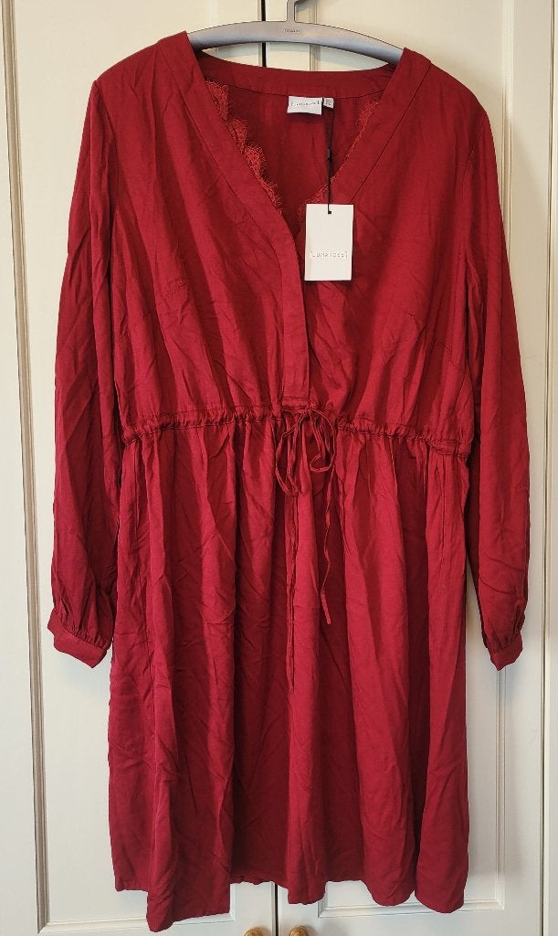 Nieuw! JunaRose jurk, rood, maat 44, Junarose, Maat 42/44 (L), Nieuw, Ophalen of Verzenden