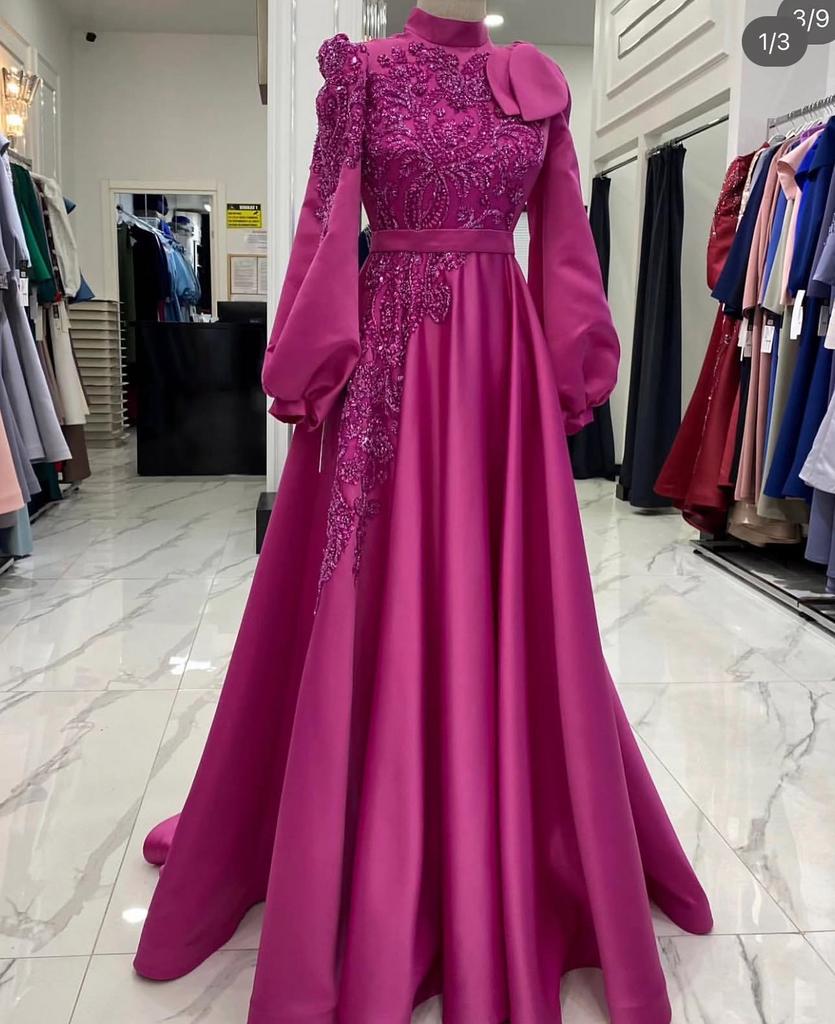 Prachtige roze gala jurk, Maat 38/40 (M), Galajurk, Nieuw, Ophalen of Verzenden