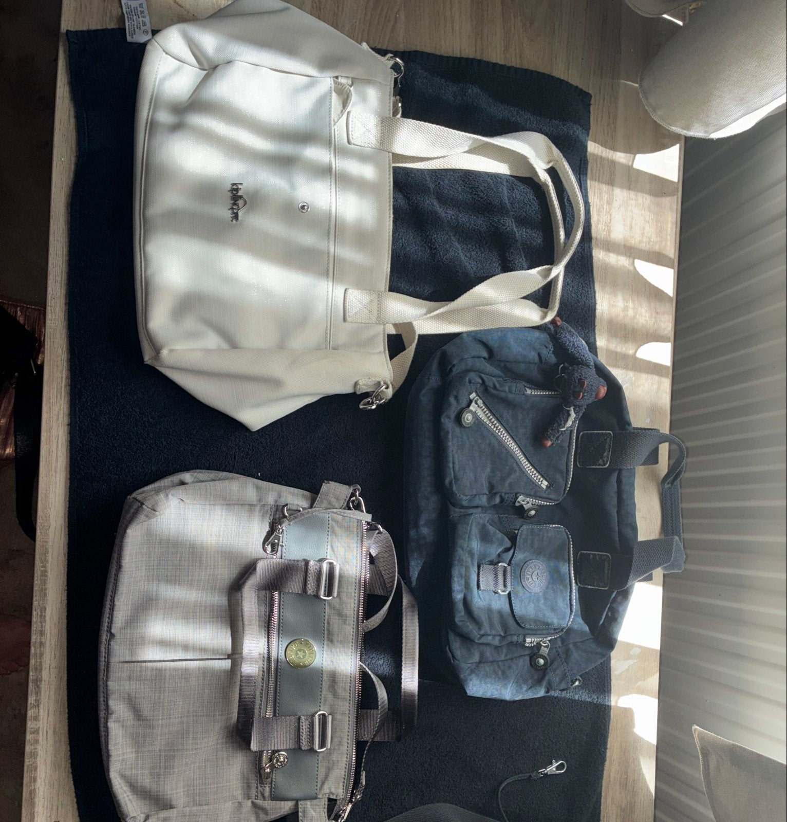 Vintage kipling tassen, Ophalen of Verzenden, Zo goed als nieuw, Overige kleuren, Handtas