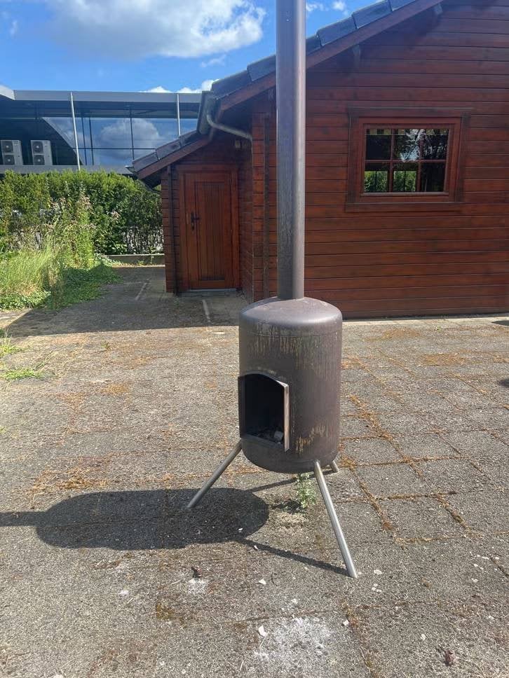 Tuinhaard / Terraskachel, Ophalen, Gebruikt