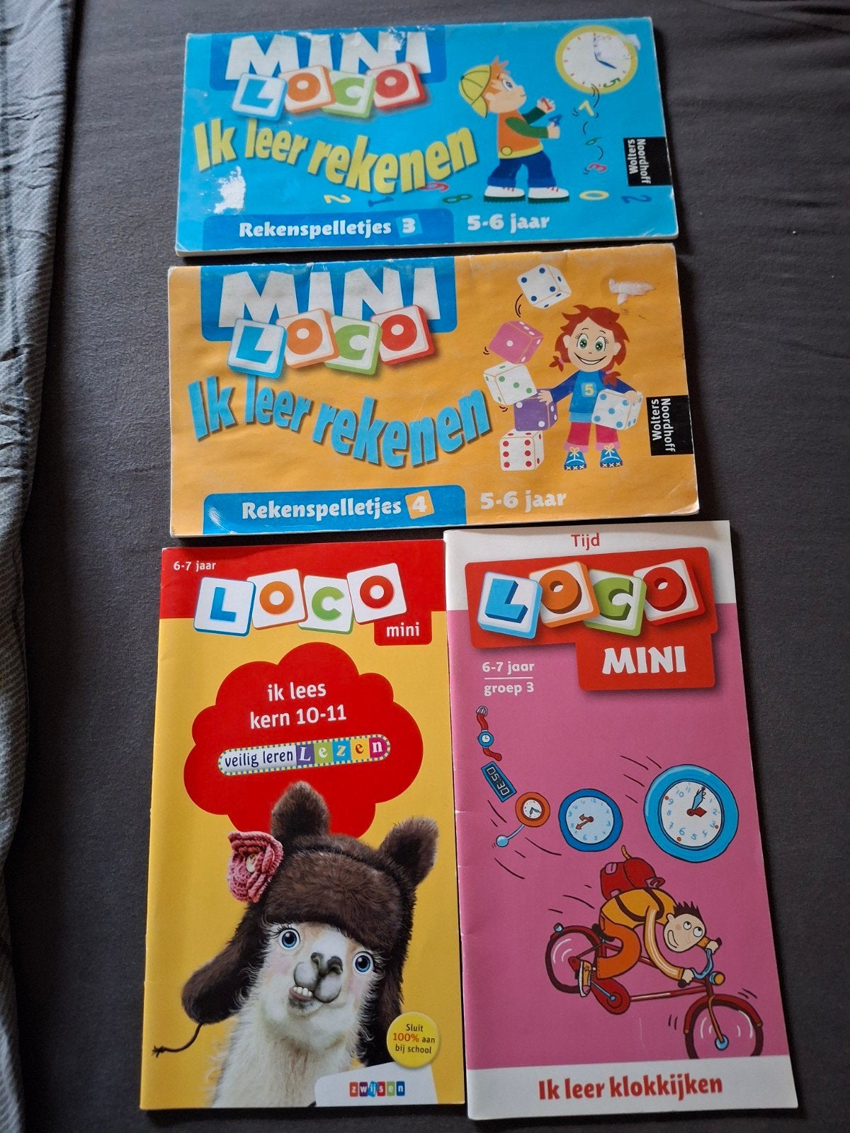 mini loco boekjes 5-7 jaar, Ophalen of Verzenden, Zo goed als nieuw