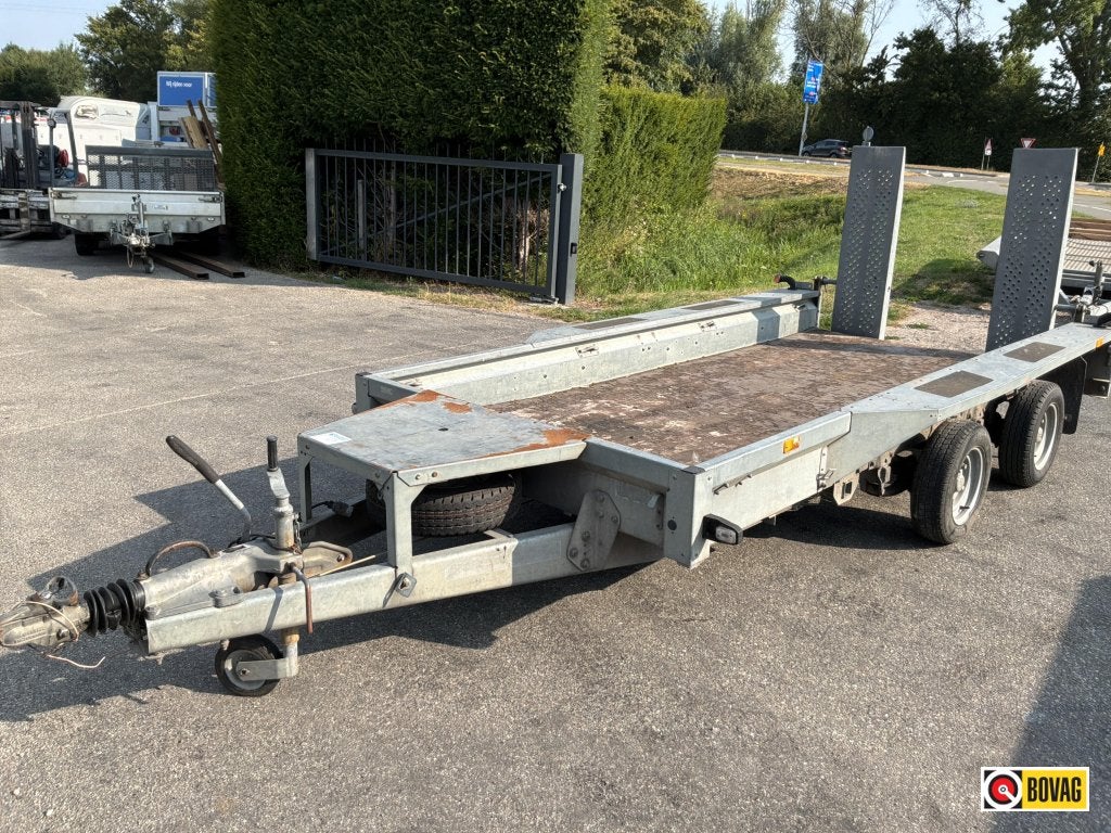 IFOR Williams Trailer Machinetransporter 3500 kg, Auto diversen, Aanhangers en Bagagewagens, Gebruikt