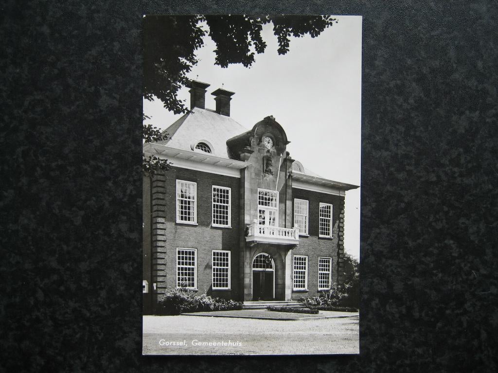 GORSSEL gemeentehuis 1959, Ophalen of Verzenden, 1940 tot 1960, Gelderland
