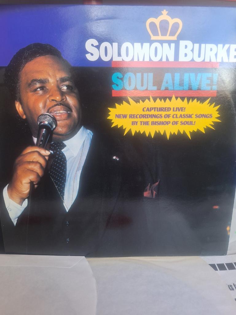 Solomon Burke Soul Alive! 2-LP, Inclusief binnenhoes, Ophalen of Verzenden, Gebruikt, 12 inch