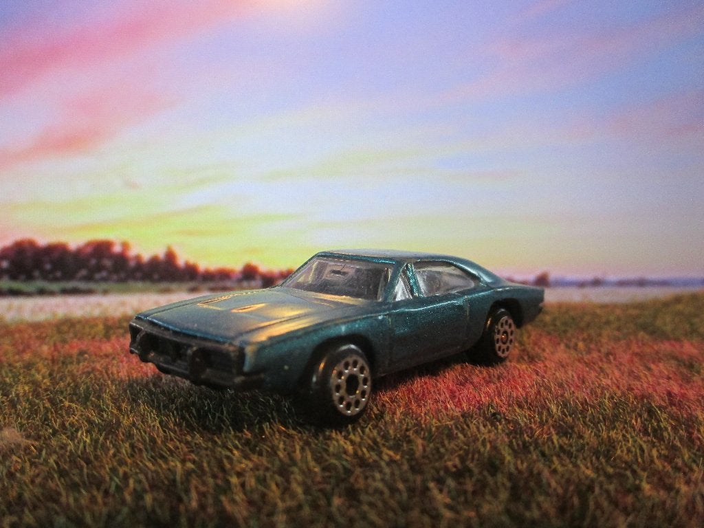 +/- 1:67 1969 / 1970 Dodge Charger - Zee Toys D122, Ophalen of Verzenden, Zo goed als nieuw, Auto