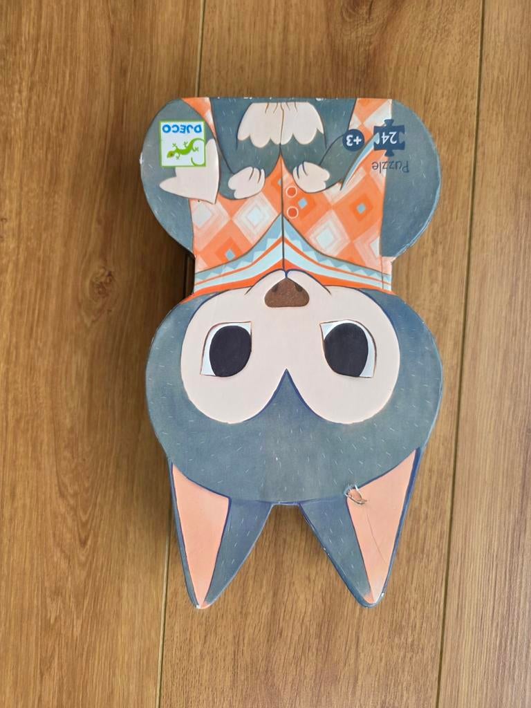 Djeco Petit Loup Puzzel - 24 stukjes, Ophalen of Verzenden, 10 tot 50 stukjes, Zo goed als nieuw, 2 tot 4 jaar