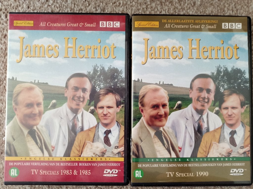 James Herriot TV Specials 1983, 1985 & 1990 DVD, Cd's en Dvd's, Dvd's | Tv en Series, Engels, Alle leeftijden, Nederlands, Drama
