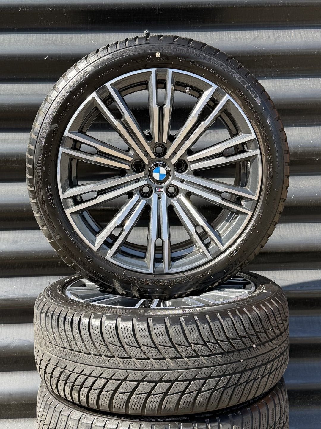 18”  Orig Bmw G20 G21 G22 G23 Styl 790M velgen winterbanden, Gebruikt, -, -, Banden en Velgen
