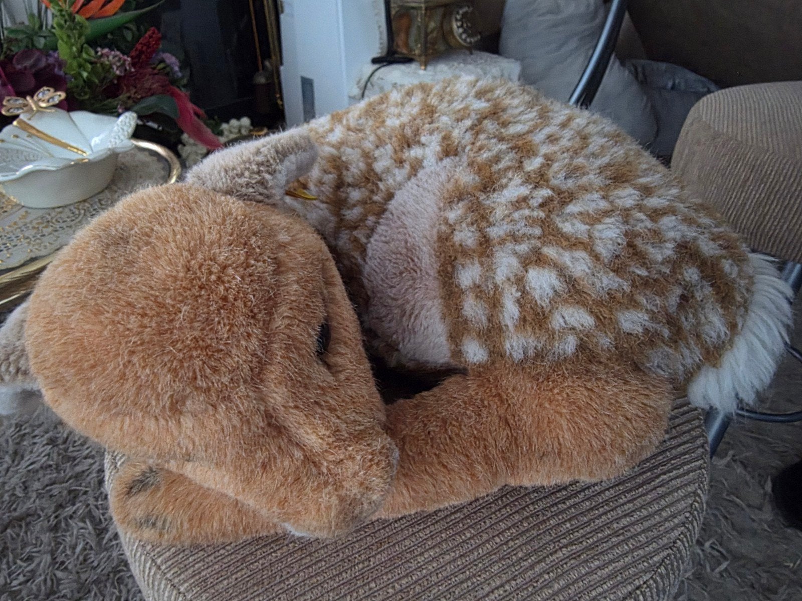 Steiff Bambi knuffel, Overige merken, Disney, Overige typen, Ophalen of Verzenden