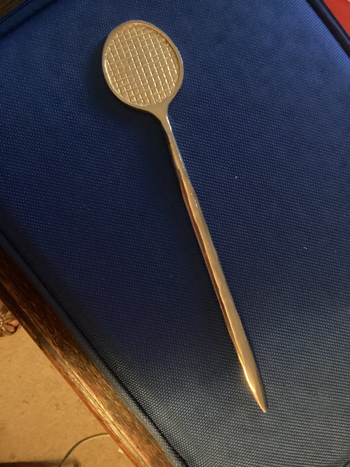 Tennisracket briefopener, Antiek en Kunst, Ophalen of Verzenden