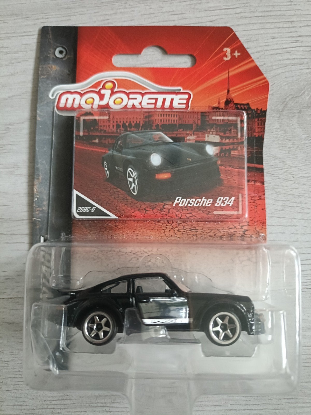 Majorette Porsche 934 Diecast Modelauto Zwart Nieuw, Ophalen of Verzenden, Nieuw, Auto, Overige merken