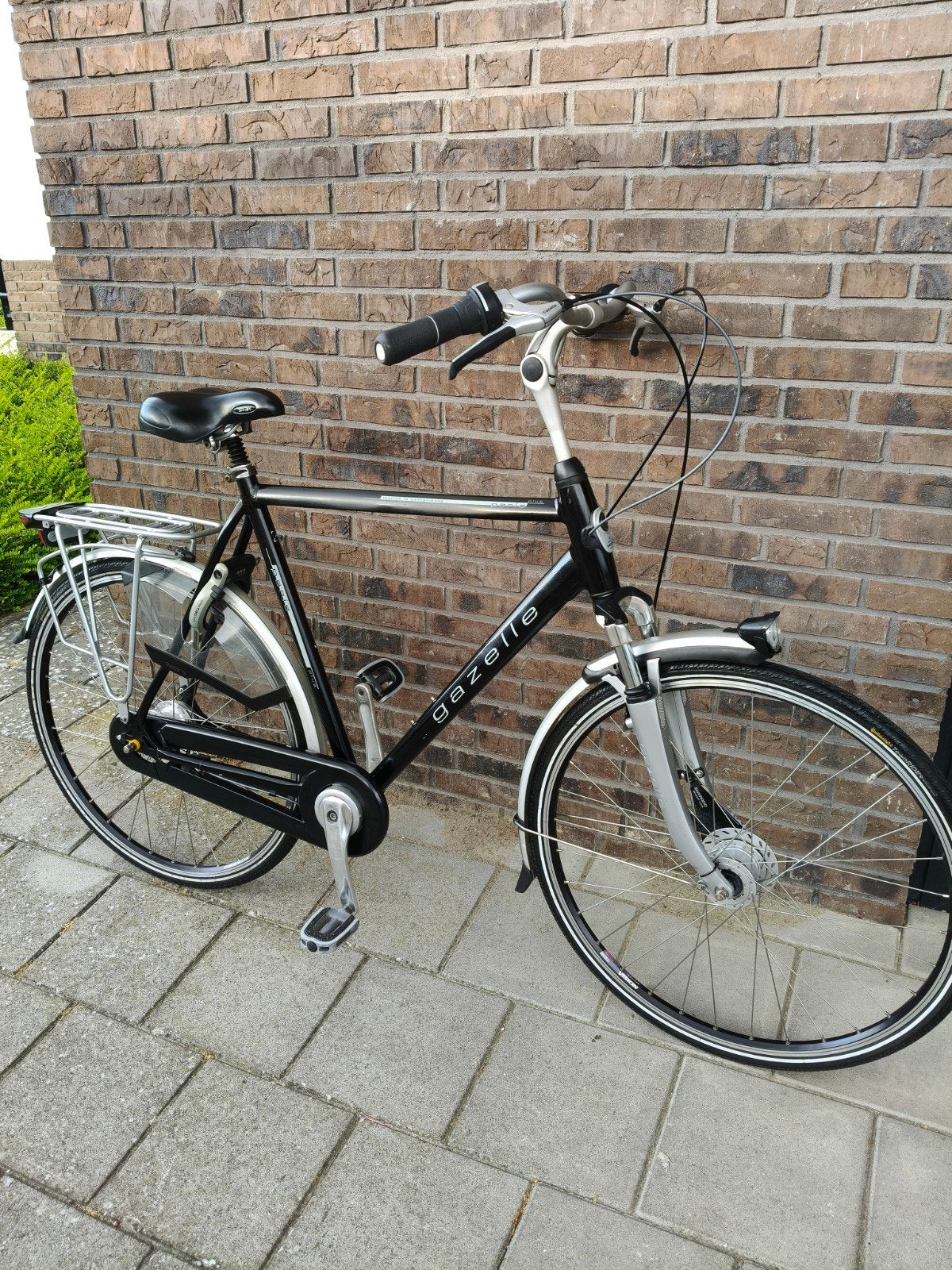 Gazelle herenfiets frame 61, Versnellingen, Ophalen of Verzenden, Zo goed als nieuw, 57 tot 61 cm